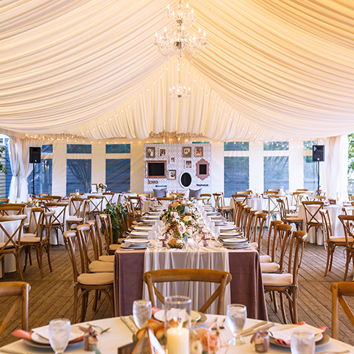 wedding venue full tent